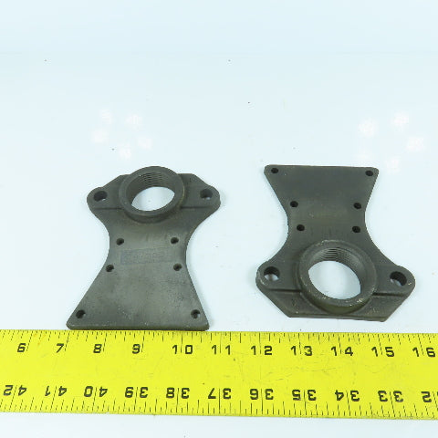 Maxon 18152 1" NPT Gas Line Burner Mounting Bracket Lot Of 2