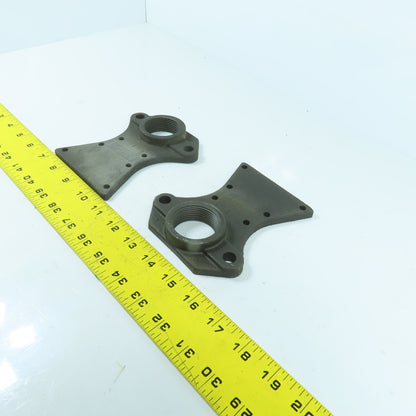 Maxon 18152 1" NPT Gas Line Burner Mounting Bracket Lot Of 2