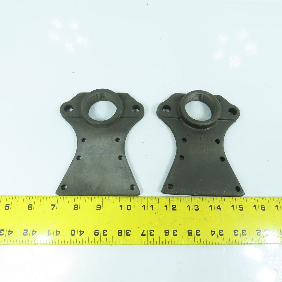 Maxon 18152 1" NPT Gas Line Burner Mounting Bracket Lot Of 2