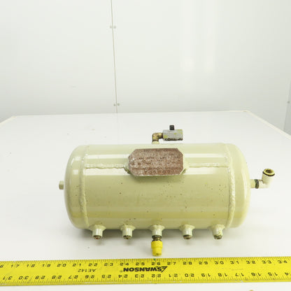 Bomeca 6-Liter Steel Air Holding Tank Reservoir 11 Bar W/ Valve