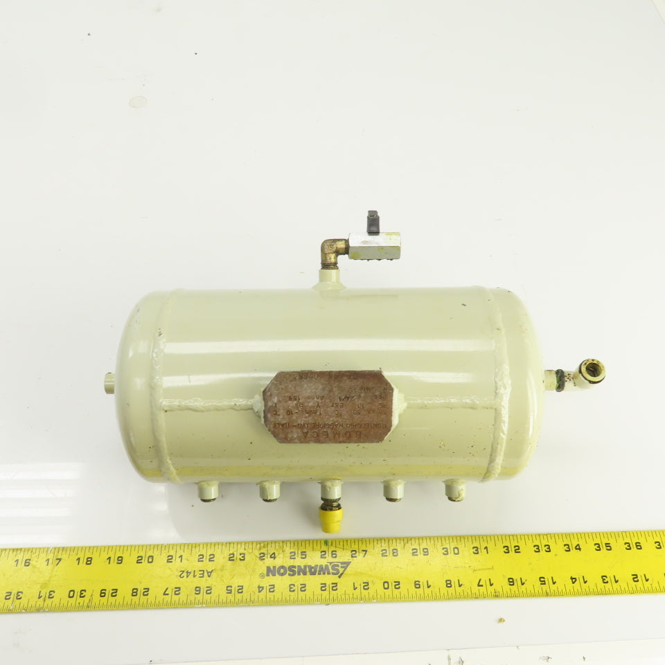 Bomeca 6-Liter Steel Air Holding Tank Reservoir 11 Bar W/ Valve