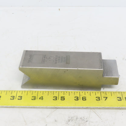 Trumpf 824390 EV026W24 Brake Press Die 86° 35mm Wide R2.50 H=100mm Laser dur