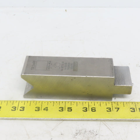 Trumpf 824390 EV026W24 Brake Press Die 86° 35mm Wide R2.50 H=100mm Laser dur