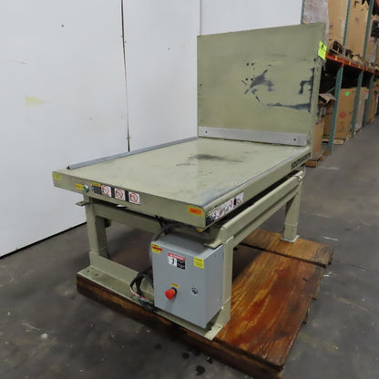 Southworth T2-90 2000Lbs. Ergonomic Unloader Tilt Table 52" x 36" 90°  230V 3Ph