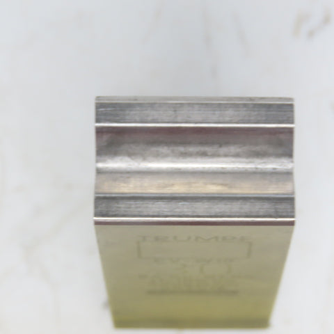 Trumpf 8257519 EVW10 Brake Press Die 84° 30mm Wide R1.00 H=100mm Laser dur
