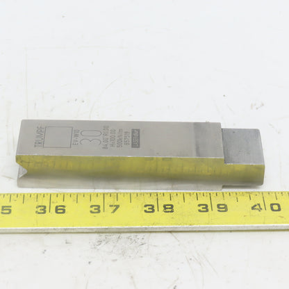 Trumpf 8257519 EVW10 Brake Press Die 84° 30mm Wide R1.00 H=100mm Laser dur