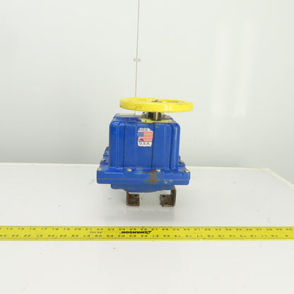 Sharpe SEAII-MHX-PP Manual Rotary Valve Actuator 1500 LB-IN Torque