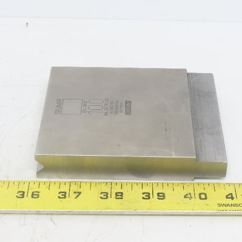Trumpf 8257517 EVW10 Brake Press Die 84° 100mm Wide R1.00 H=100mm Laser dur