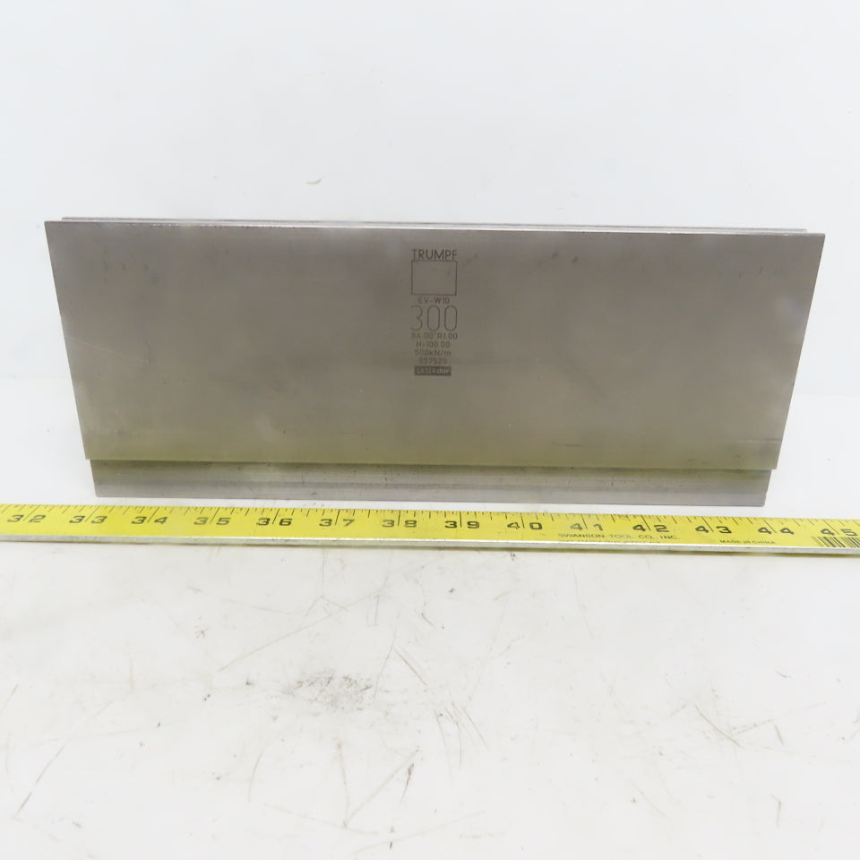 Trumpf 8257525 EVW10 Brake Press Die 84° 300mm Wide R1.00 H=100mm Laser dur