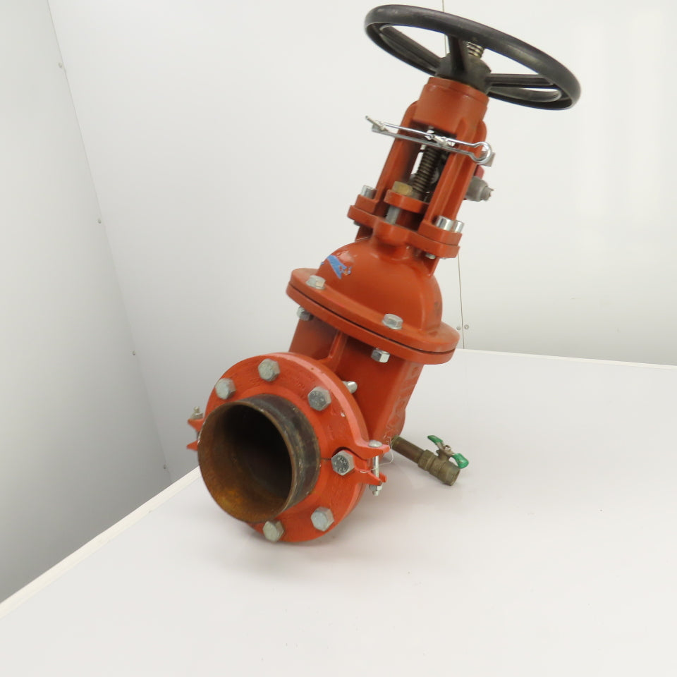 Wilkins C515 6" Manual Gate Valve W/ Potter OSYSU-2 Supervisory Switch