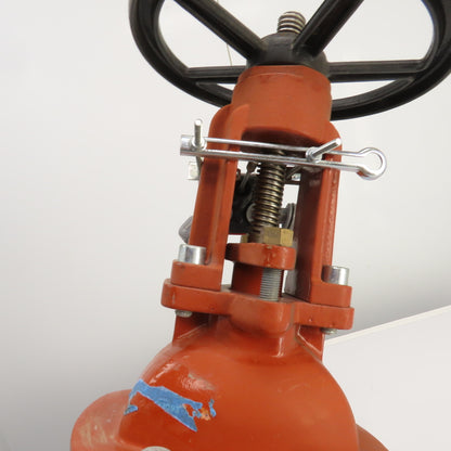 Wilkins C515 6" Manual Gate Valve W/ Potter OSYSU-2 Supervisory Switch
