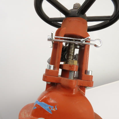 Wilkins C515 6" Manual Gate Valve W/ Potter OSYSU-2 Supervisory Switch