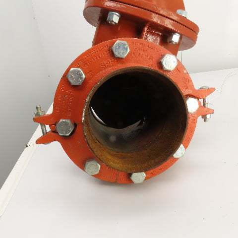 Wilkins C515 6" Manual Gate Valve W/ Potter OSYSU-2 Supervisory Switch