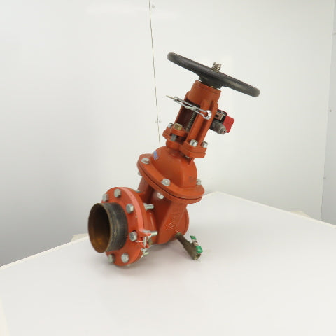 Wilkins C515 6" Manual Gate Valve W/ Potter OSYSU-2 Supervisory Switch
