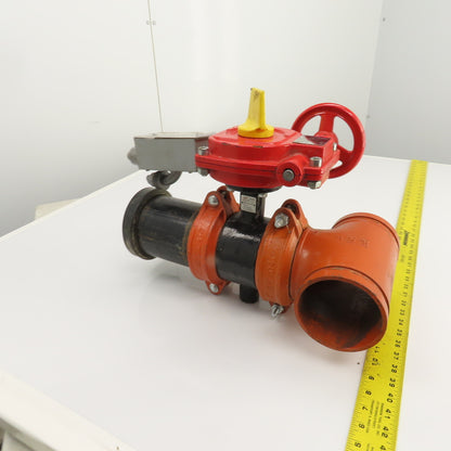 Mech XD381X-300 4" Manual Fire Protection Butterfly Valve
