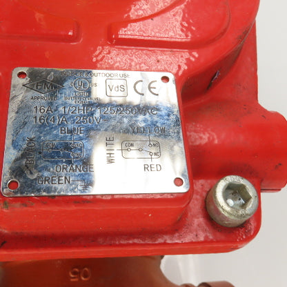 Mech XD381X-300 4" Manual Fire Protection Butterfly Valve