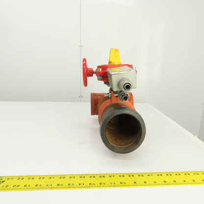 Mech XD381X-300 4" Manual Fire Protection Butterfly Valve