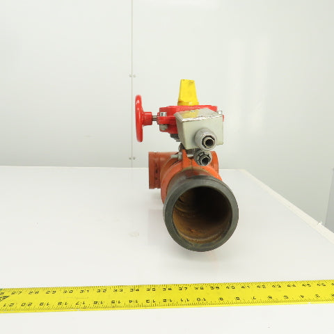 Mech XD381X-300 4" Manual Fire Protection Butterfly Valve