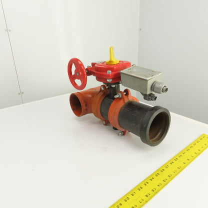 Mech XD381X-300 4" Manual Fire Protection Butterfly Valve