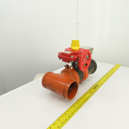 Mech XD381X-300 4" Manual Fire Protection Butterfly Valve