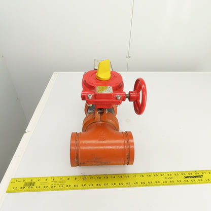 Mech XD381X-300 4" Manual Fire Protection Butterfly Valve