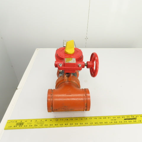 Mech XD381X-300 4" Manual Fire Protection Butterfly Valve