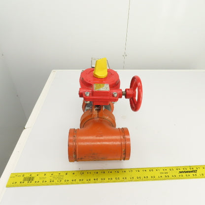 Mech XD381X-300 4" Manual Fire Protection Butterfly Valve