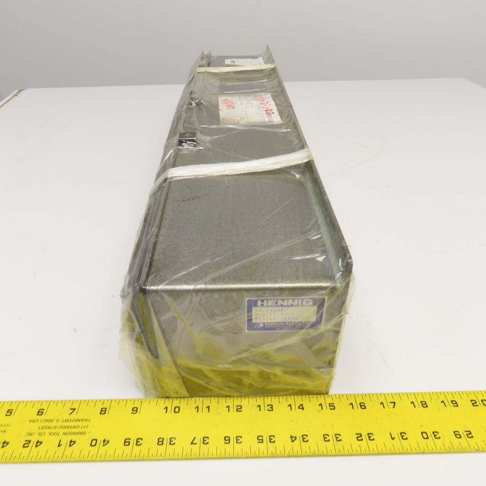 Hennig EM33106 Makino MSA-40 Vertical Mill Telescoping Way Cover Y-Axis