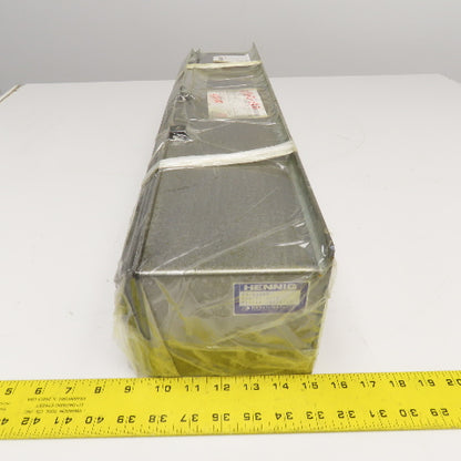 Hennig EM33106 Makino MSA-40 Vertical Mill Telescoping Way Cover Y-Axis