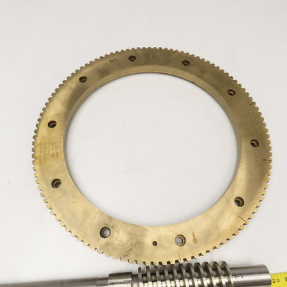 B-Axis Rotary Table Worm & Worm Gear 550mm OD 425mm ID 110T