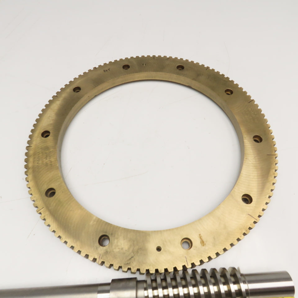 B-Axis Rotary Table Worm & Worm Gear 550mm OD 425mm ID 110T