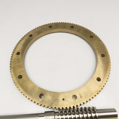 B-Axis Rotary Table Worm & Worm Gear 550mm OD 425mm ID 110T