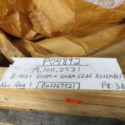 B-Axis Rotary Table Worm & Worm Gear 550mm OD 425mm ID 110T