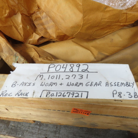 B-Axis Rotary Table Worm & Worm Gear 550mm OD 425mm ID 110T