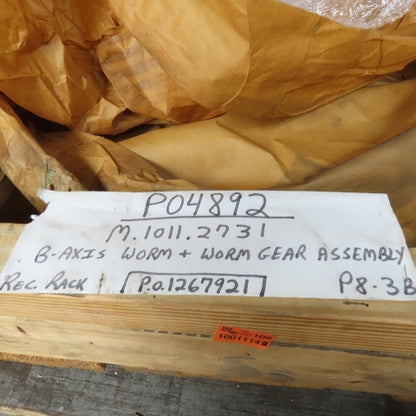 B-Axis Rotary Table Worm & Worm Gear 550mm OD 425mm ID 110T