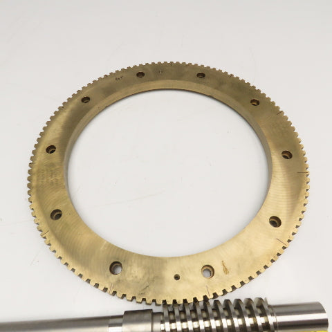 B-Axis Rotary Table Worm & Worm Gear 550mm OD 425mm ID 110T