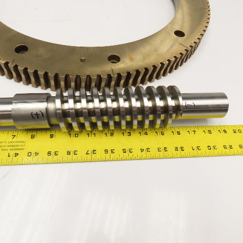 B-Axis Rotary Table Worm & Worm Gear 550mm OD 425mm ID 110T