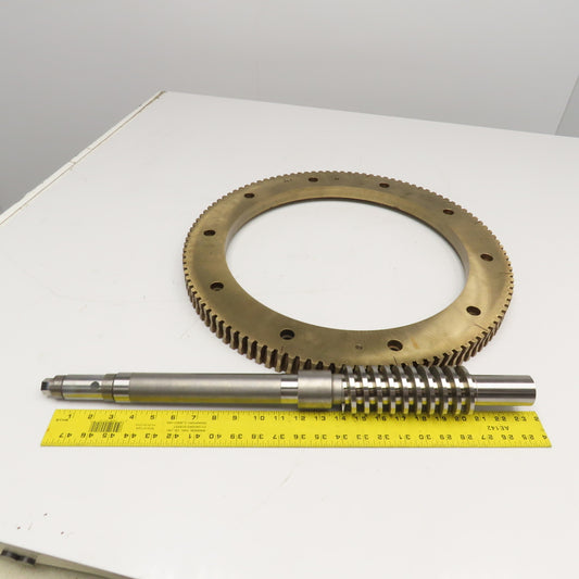 B-Axis Rotary Table Worm & Worm Gear 550mm OD 425mm ID 110T