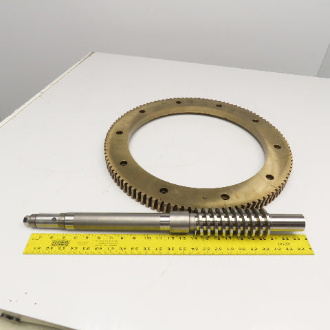 B-Axis Rotary Table Worm & Worm Gear 550mm OD 425mm ID 110T