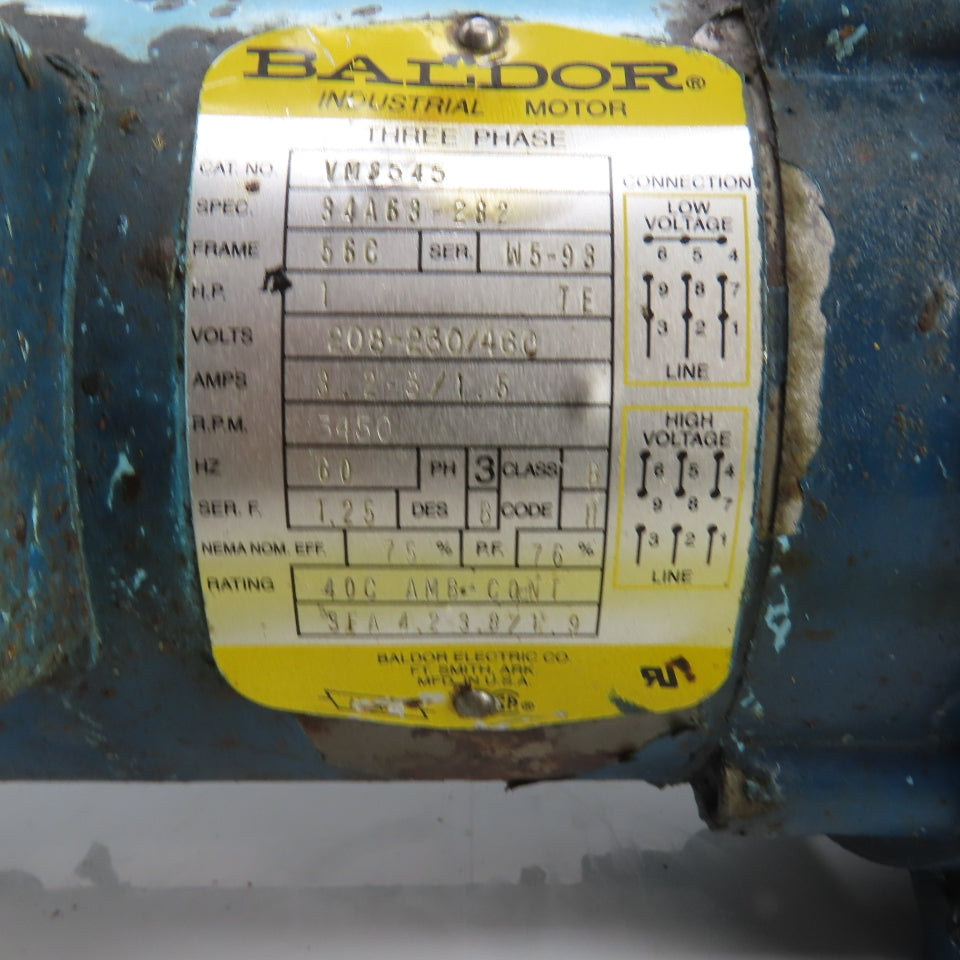 Price Pump 1HP Self-Priming Centrifugal Pump 230/460V 3PH 3450RPM 1-1/2" NPT