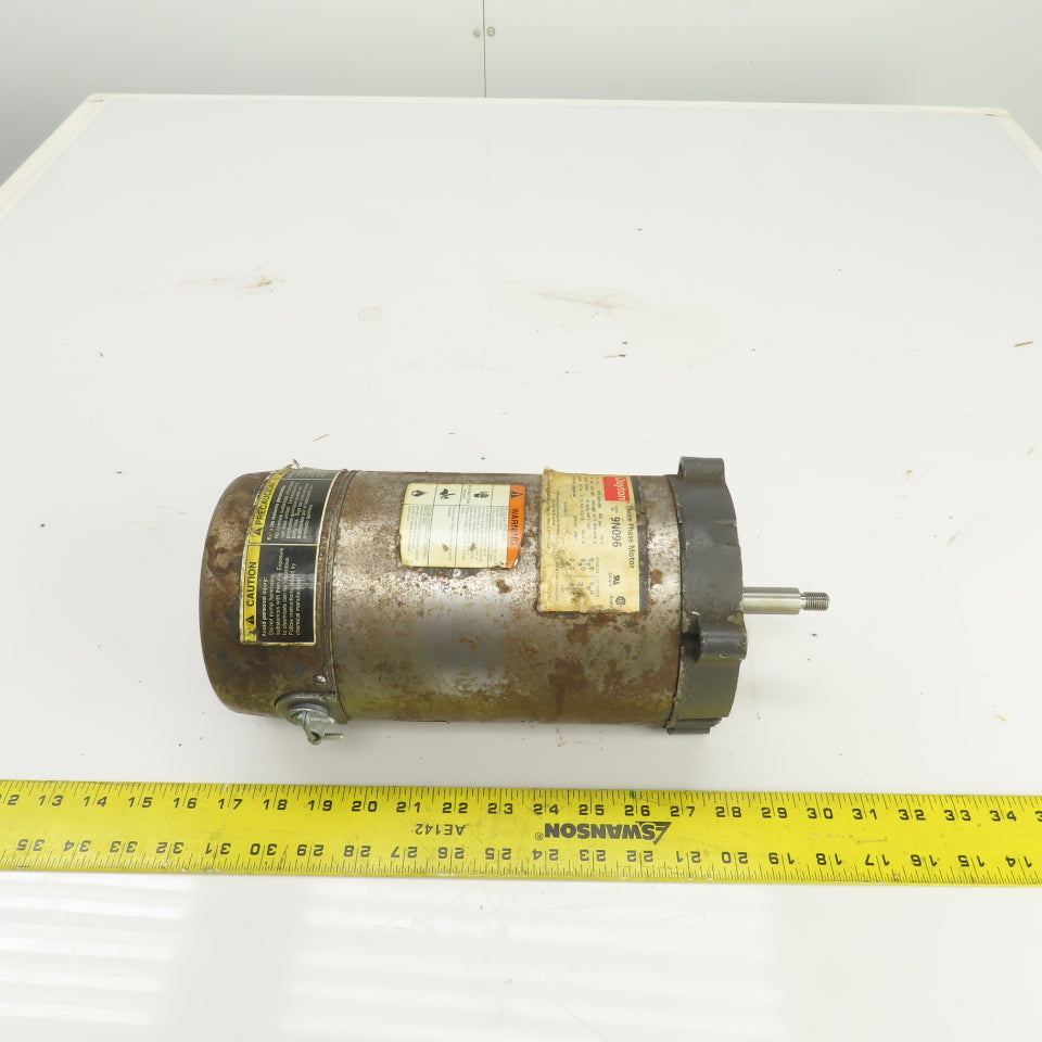 Dayton 9N096 3/4HP AC Electric Pump Motor 3450RPM 230/460V 3PH 56J Frame Tested