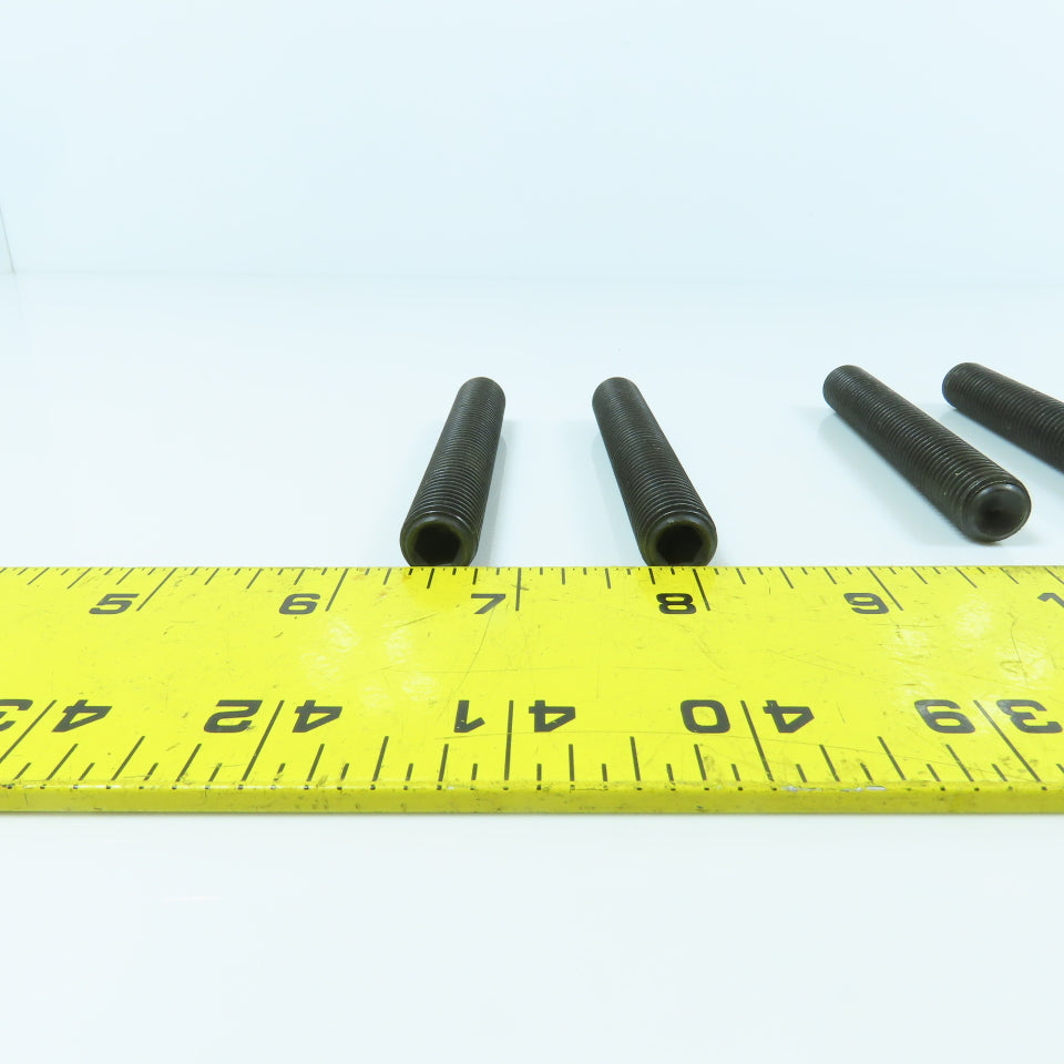 M12-1.75 x 90mm L Cup Point Socket Head Set Screw Lot Of 7