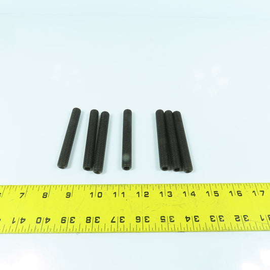 M12-1.75 x 90mm L Cup Point Socket Head Set Screw Lot Of 7