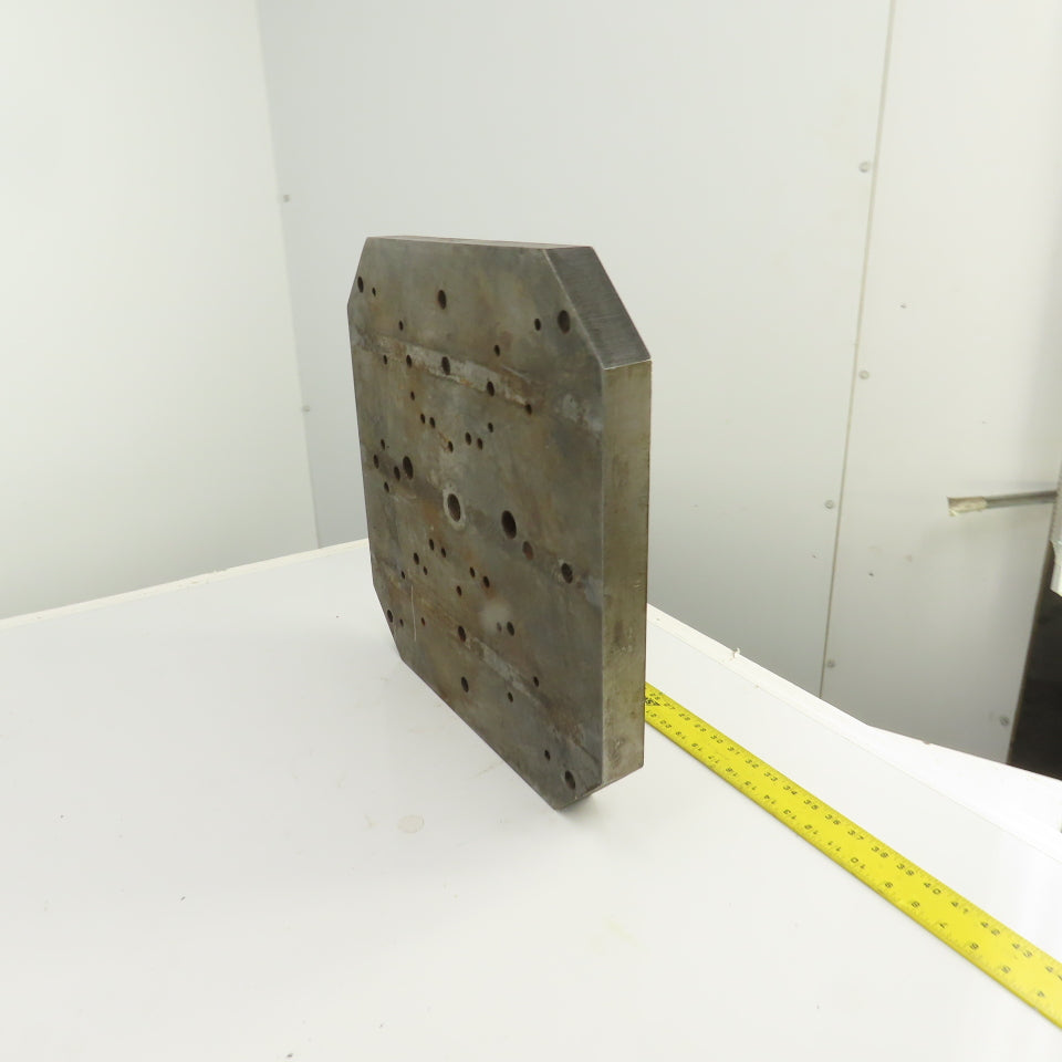 19.5" x 19.5" x 1-5/8" Thick Steel Jig Fixture Setup Workholding Plate Pallet