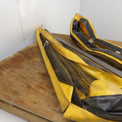 72" x 48" Lift Table Accordion Style Bellows Safety Skirt Assembly 44" Height