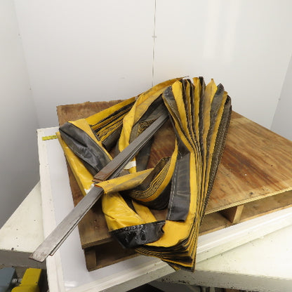 72" x 48" Lift Table Accordion Style Bellows Safety Skirt Assembly 44" Height