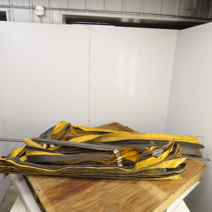 72" x 48" Lift Table Accordion Style Bellows Safety Skirt Assembly 44" Height