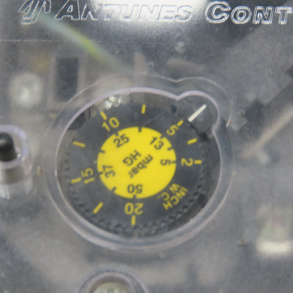 Antunes Controls HGP-G 120/250VAC 10A 2-20"WC Pressure Switch