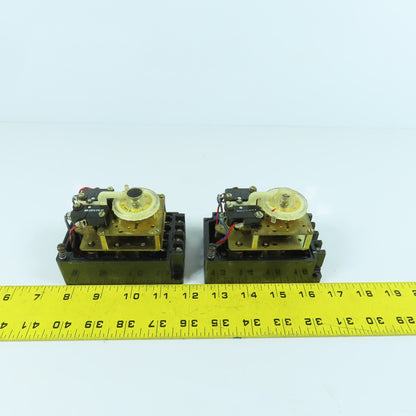 E. Dold & Sohne ZR 712T 2u Time Delay Relay 220V 1-30 Sec Lot Of 2 (No Covers)