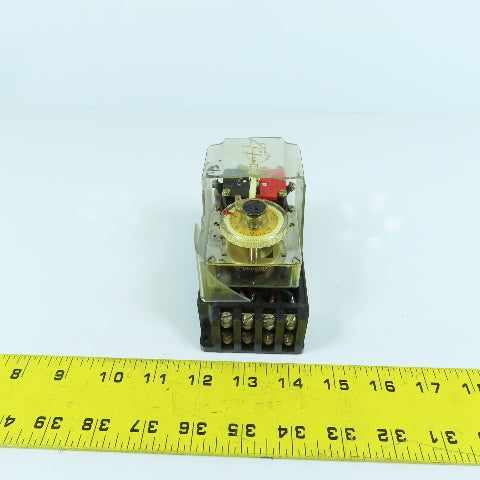 E. Dold & Sohne ZR 2u712T Time Delay Relay 220V 1-30 Sec (No Cover)